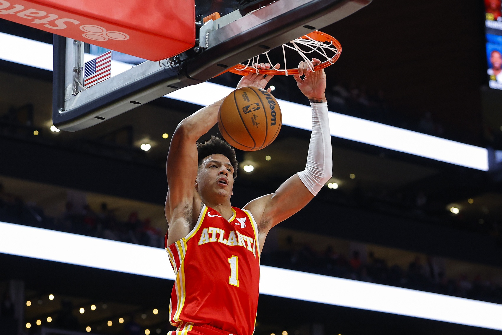 一竞技官方网站-杰伦-约翰逊2K26能力值81！老鹰官方为其鸣不平：只是81分吗？