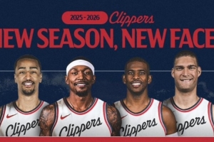 一竞技-快船媒体晒出球队新援和旧将的数据对比：提升显著